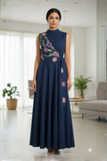 Floral Wrap Maxi dress