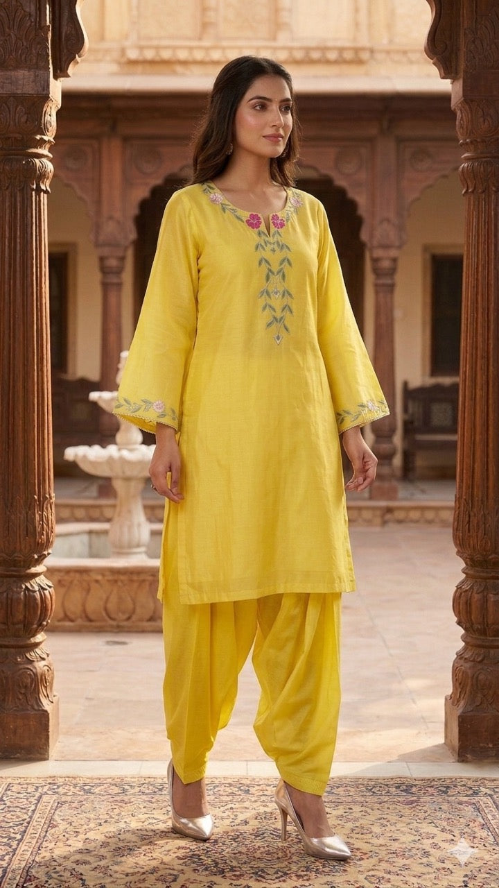 Bloom Kurta salwar set