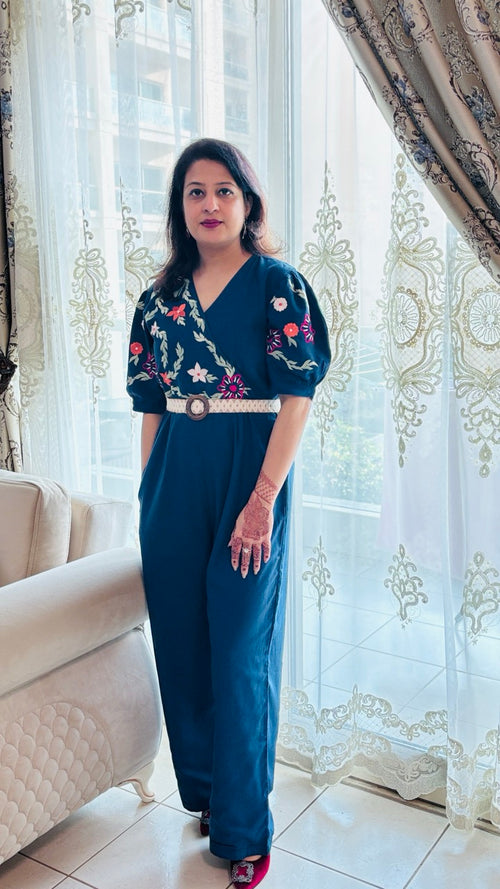 Bloom Embroidered Jumpsuit