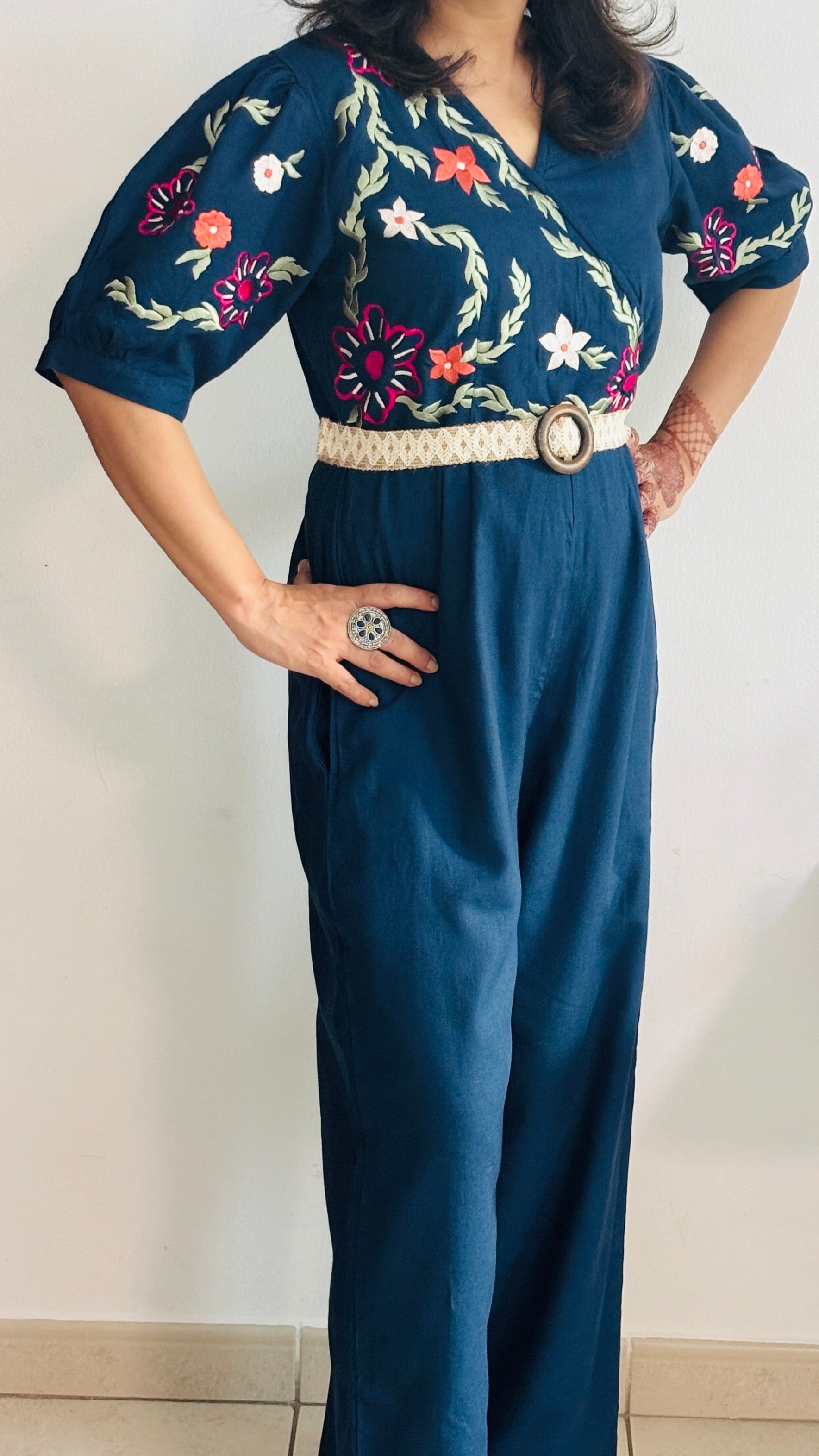 Bloom Embroidered Jumpsuit